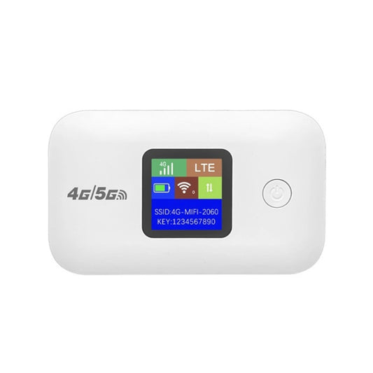 A8-AS Asian Version 4G Portable WiFi Wireless Type-C Plug And Play LTE Router Car Mobile Hotspot(White) - 4G Mobile Wifi by PMC Jewellery | Online Shopping South Africa | PMC Jewellery | Buy Now Pay Later Mobicred