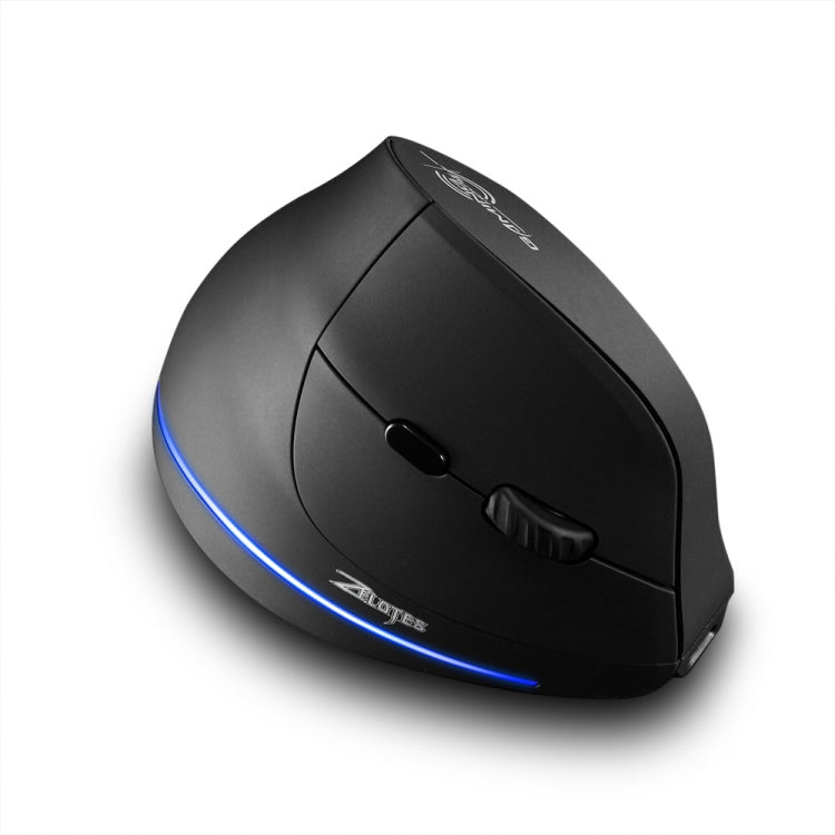 ZELOTES F35 6-buttons Vertical Grip Ergonomic Rechargeable Wireless Mouse(Blue Light) - free shipping - PMC TechLife - Order now!
