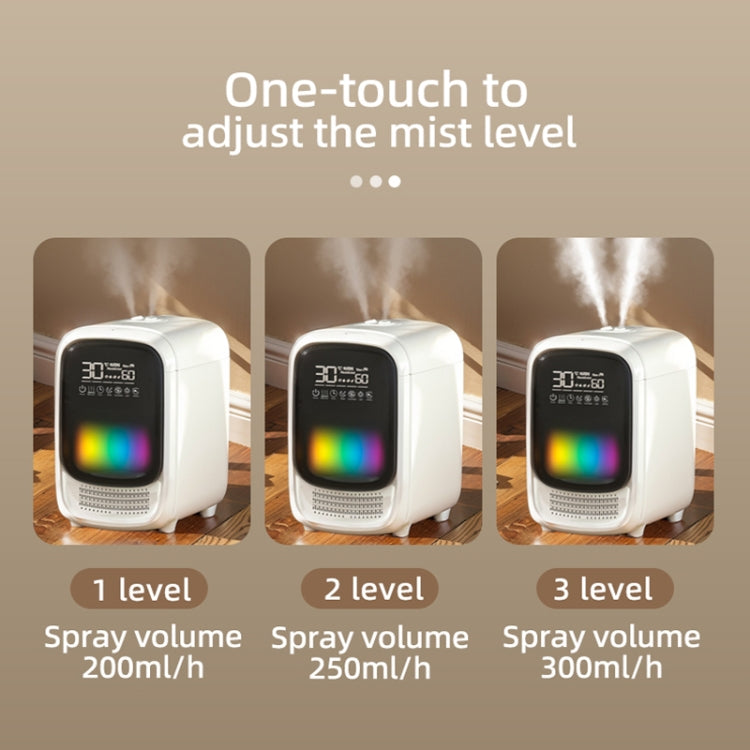 FS101 3.5L Colorful Light Home Bluetooth Music Aromatherapy Humidifier, Spec: EU Plug(Whtie) - Air Purifiers & Accessories by PMc TechLife | Online Shopping South Africa | PMc TechLife | Buy Now Pay Later Mobicred