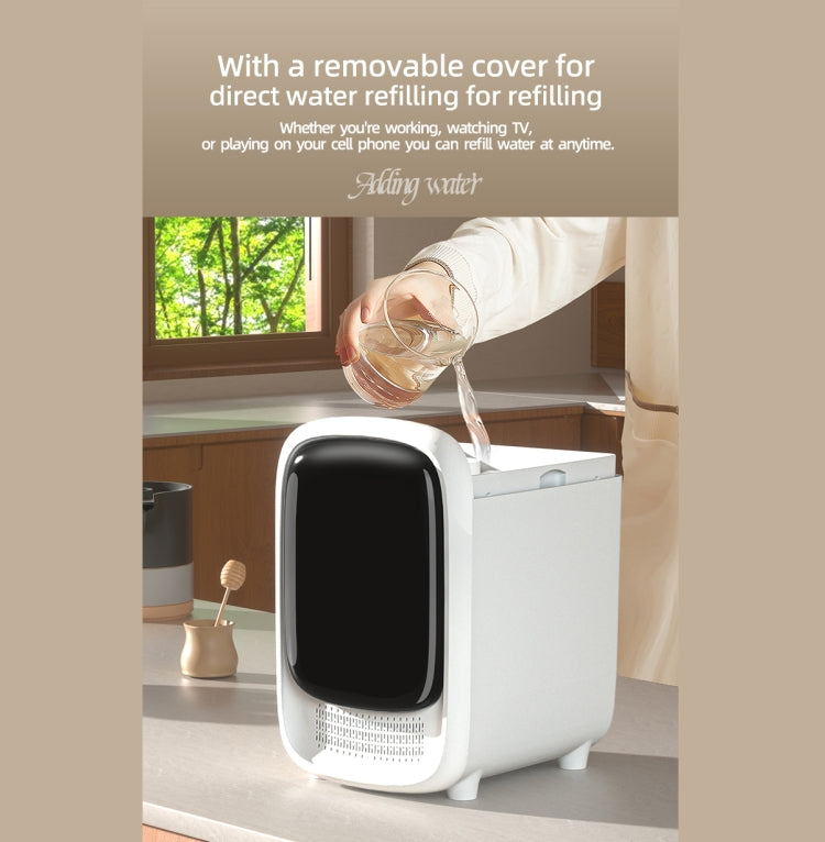 FS101 3.5L Colorful Light Home Bluetooth Music Aromatherapy Humidifier, Spec: EU Plug(Whtie) - Air Purifiers & Accessories by PMc TechLife | Online Shopping South Africa | PMc TechLife | Buy Now Pay Later Mobicred