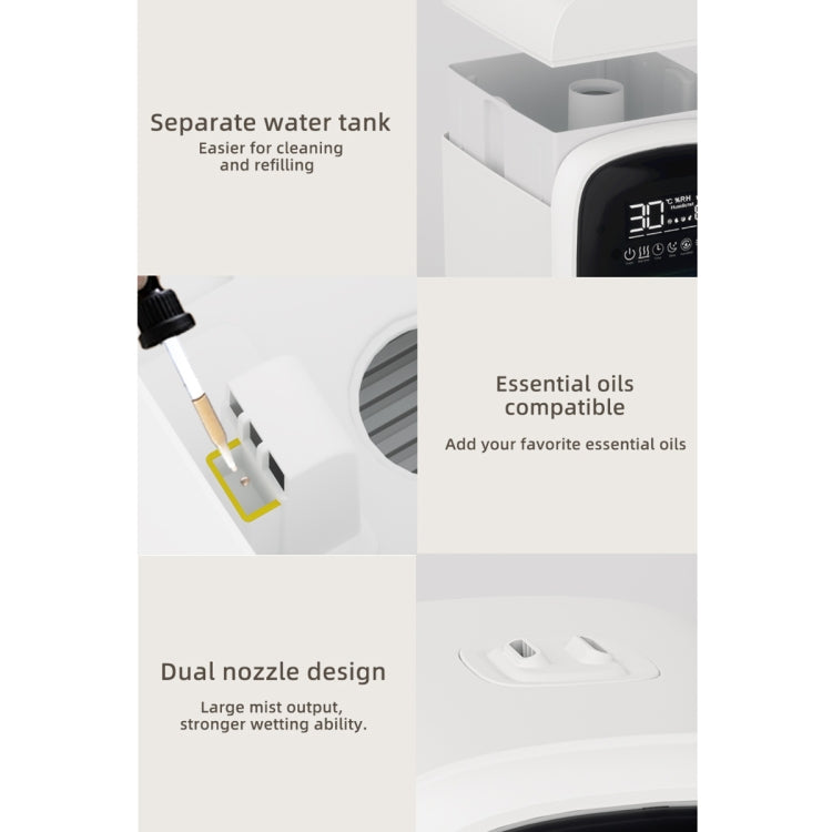 FS101 3.5L Colorful Light Home Bluetooth Music Aromatherapy Humidifier, Spec: EU Plug(Whtie) - Air Purifiers & Accessories by PMc TechLife | Online Shopping South Africa | PMc TechLife | Buy Now Pay Later Mobicred