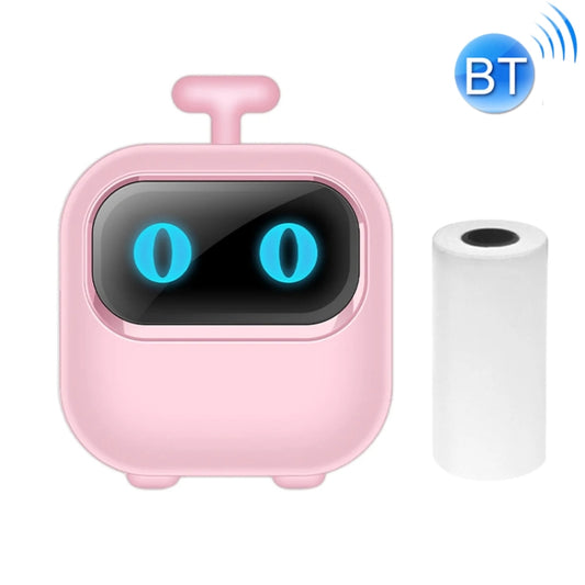 Portable Mini Thermal HD Printer Bluetooth Student Error Title Note Photo Printing Label Maker Camera(Pink) - Printer by PMC Jewellery | Online Shopping South Africa | PMC Jewellery | Buy Now Pay Later Mobicred