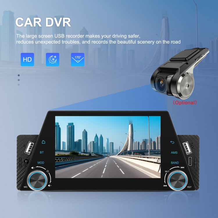 5-inch Single Din Car Multimedia Player Supports Mirror Link/Steering Wheel Control Standard Version - Car MP3 & MP4 & MP5 by PMC Jewellery | Online Shopping South Africa | PMC Jewellery | Buy Now Pay Later Mobicred