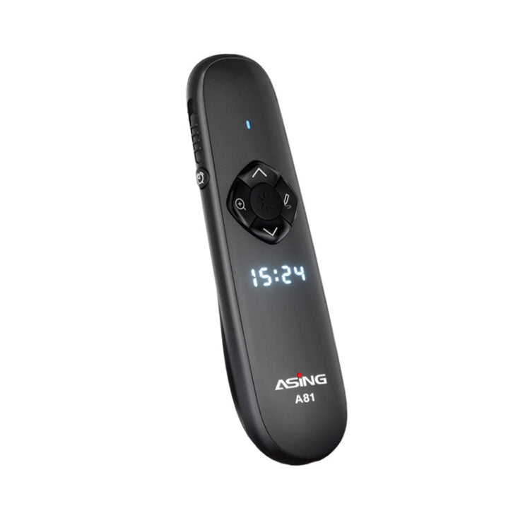 ASiNG A81 PPT Page Turning Clicker With Timing Function & 32G 3-in-1 USB Receiver, Color: Red Light - free shipping - PMC TechLife - Order now!