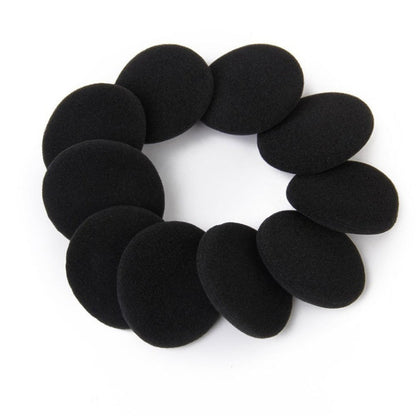 10pcs Sponge Ear Pads For Headphones Replacement Cushions 40mm - Earmuff & Pad by PMC Jewellery | Online Shopping South Africa | PMC Jewellery | Buy Now Pay Later Mobicred