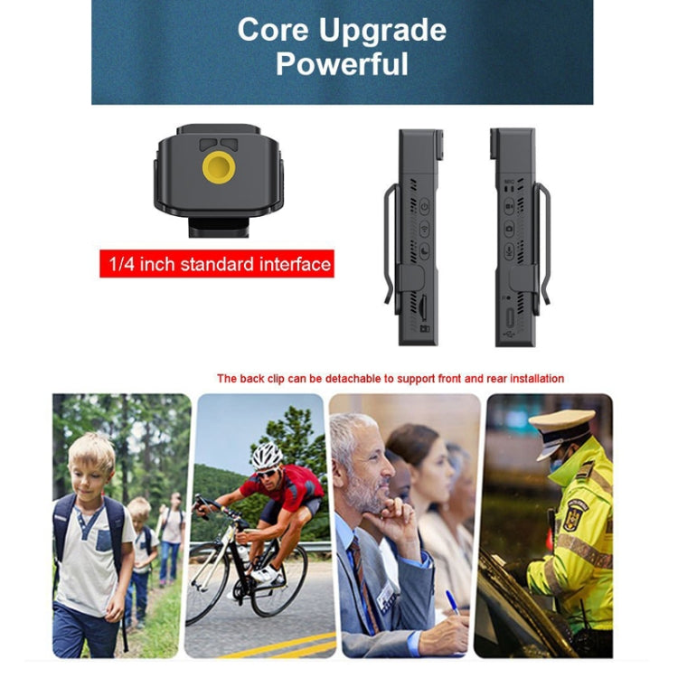 WIFI HD Night Vision Chest-Worn Work Recorder Cycling Camera, Model: L13+128G TF Card+Bracket - Video Cameras by PMC TechLife | Online Shopping South Africa | PMC TechLife | Buy Now Pay Later Mobicred