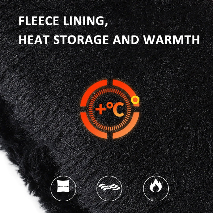 OZERO Women Sheepskin Warm Gloves with Fleece Lining Split Finger Elasticated Gloves, Size: L(Red) - free shipping - PMC TechLife - Order now!