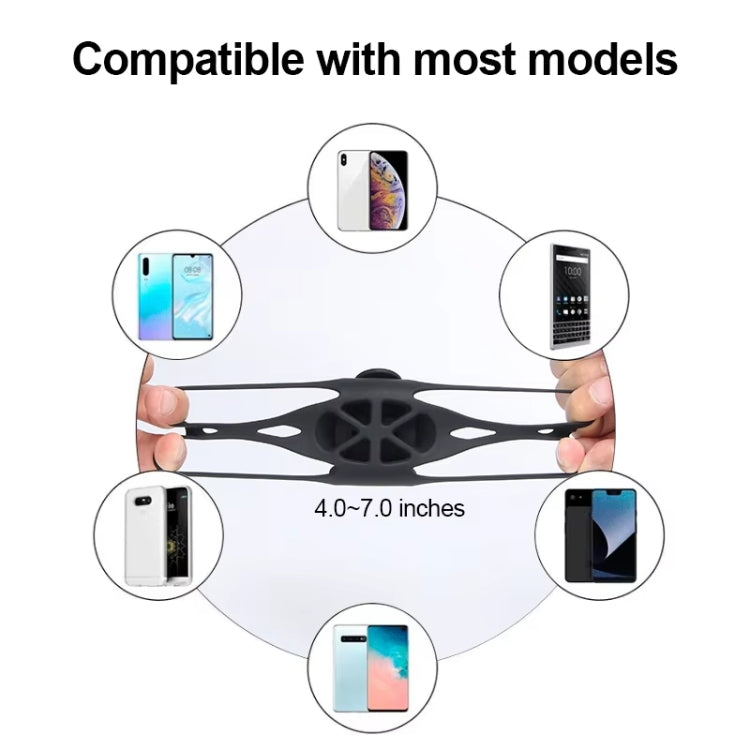 GUB P9 Bicycle Dragonfly Shape Silicone Phone Holder(Beige) - Holders by GUB | Online Shopping South Africa | PMC TechLife | Buy Now Pay Later Mobicred