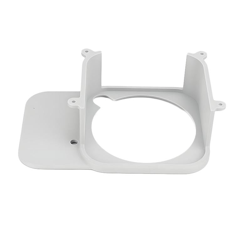 For Mac Mini M4 Under Desk Stand Hanging Wall Perforated Desktop Bracket With Screws(Gray) - MINI PC Accessories & Gadgets by PMC TechLife | Online Shopping South Africa | PMC TechLife | Buy Now Pay Later Mobicred