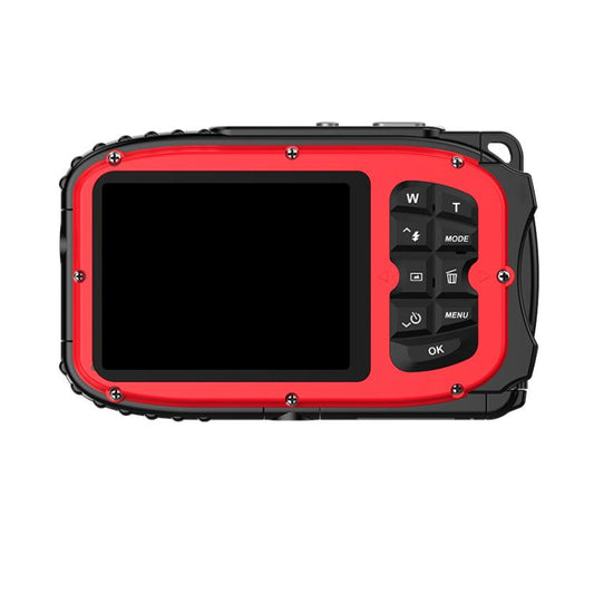 IP68 5m Waterproof Sports Digital Camera Kids Student DV Camera(Red) - Video Cameras by PMC Jewellery | Online Shopping South Africa | PMC Jewellery | Buy Now Pay Later Mobicred