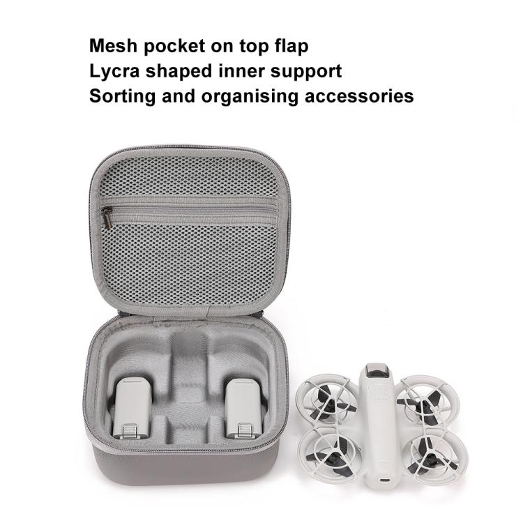 For DJI Neo BKANO Portable Storage Bag Shoulder Handbag(Gray) - free shipping - PMC TechLife - Order now!