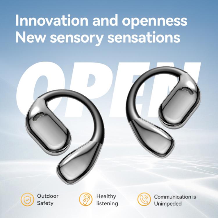 M75 On-Ear AI Intelligent Translation Language Conference Recording Wireless Digital Display Bluetooth Earphone(Pink) -  by PMC TechLife | Online Shopping South Africa | PMC TechLife | Buy Now Pay Later Mobicred