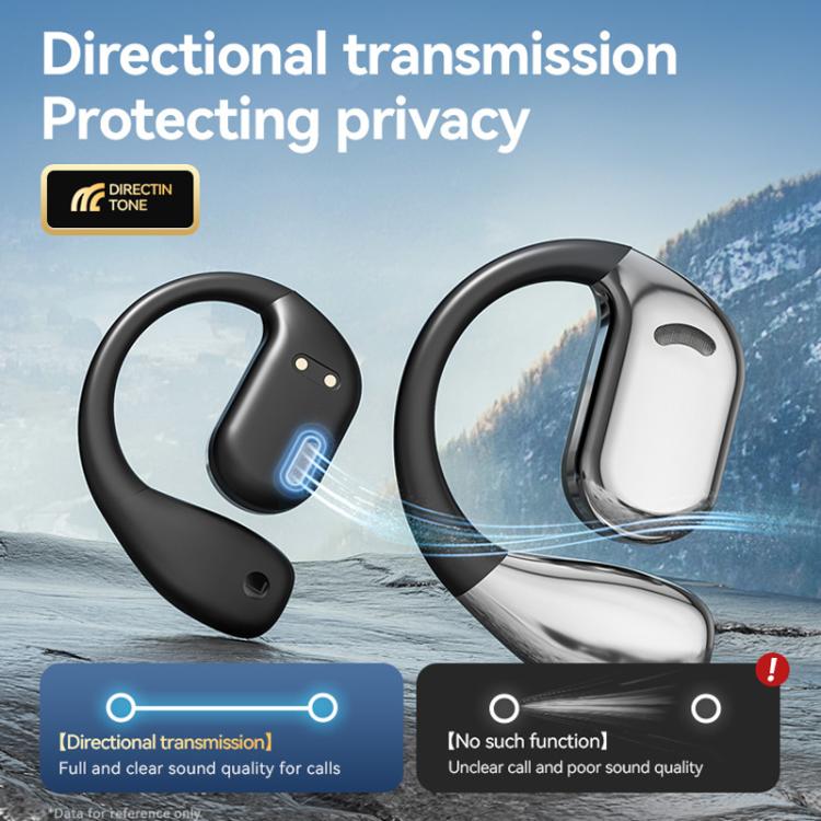 M75 On-Ear AI Intelligent Translation Language Conference Recording Wireless Digital Display Bluetooth Earphone(Black) -  by PMC TechLife | Online Shopping South Africa | PMC TechLife | Buy Now Pay Later Mobicred