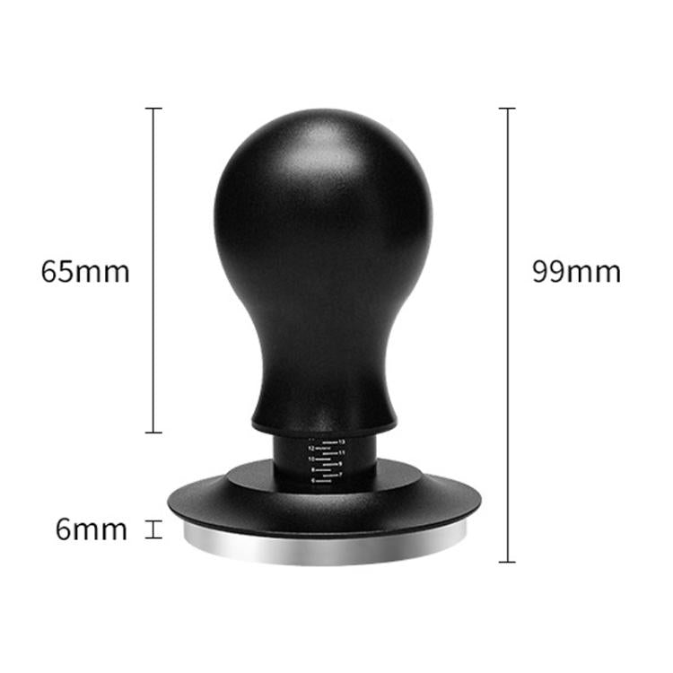 Coffee Constant Pressure Powder Press Adjustable Impact Hammer, Style: Silver Blue Thread+Round Base(58mm) - free shipping - PMC TechLife - Order now!