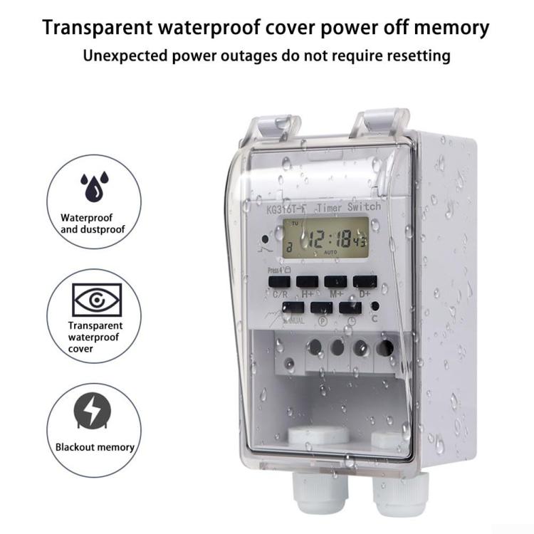 220V Household Automatic Switch Intelligent Timer - Energy Saving Timer Socket by PMC TechLife | Online Shopping South Africa | PMC TechLife | Buy Now Pay Later Mobicred