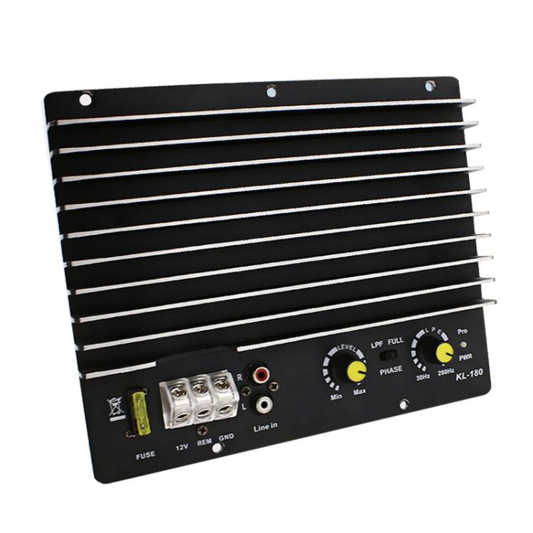 KL-180 12V Car Audio Single Amplifier Board Subwoofer Module - Breadboard / Amplifier Board by PMC TechLife | Online Shopping South Africa | PMC TechLife | Buy Now Pay Later Mobicred