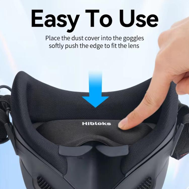 Hibloks Aviator Glasses Light Cover Head-Up Display Dust Protector Compatible With DJI N3 / Oculus Quest / Pico 3 - VR Accessories by Hibloks | Online Shopping South Africa | PMC TechLife | Buy Now Pay Later Mobicred