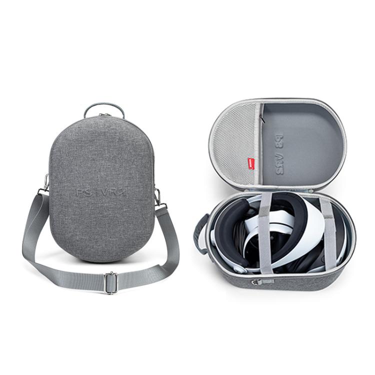 For PlayStation VR2 Portable Protective Storage Bag, Style: Shoulder Strap Dark Gray - VR Accessories by PMC TechLife | Online Shopping South Africa | PMC TechLife | Buy Now Pay Later Mobicred