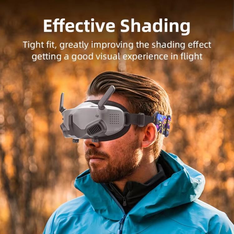 For DJI Avata Goggles 2 BRDRC Flying Glasses Protector Eyecups(Dark Gray) - free shipping - PMc TechLife - Order now!
