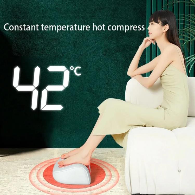 Z5 Dual-frequency Red Light Constant Temperature Hot Compress Foot Massager, Spec: UK Plug(Black) - free shipping - PMC TechLife - Order now!
