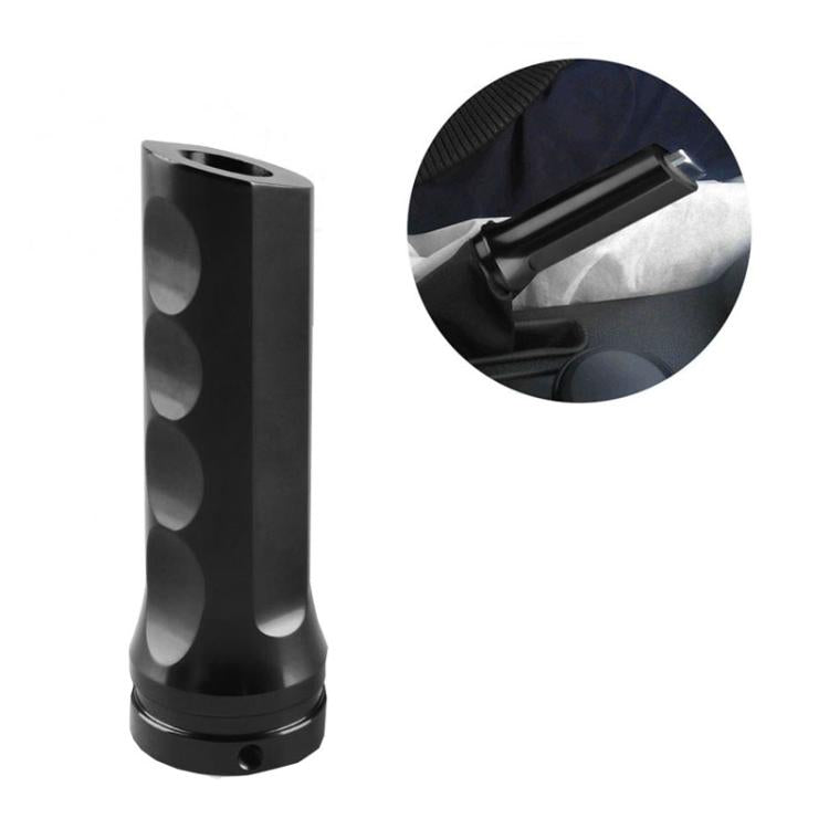 Car Modified Sluminum Slloy Handbrake Cover Universal Handbrake Handle Protector(Silver) - Shift Knob by PMc TechLife | Online Shopping South Africa | PMc TechLife | Buy Now Pay Later Mobicred