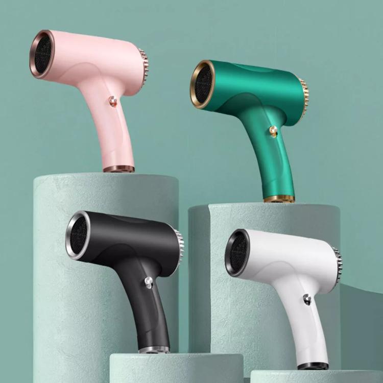 Rechargeable Wireless Hair Dryer Negative Ion Hot and Cold Wind Versatile Hairdressing Tools EU Plug(White) - free shipping - PMC TechLife - Order now!