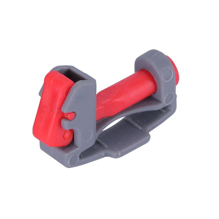 For Dyson V6 / V7 / V8 / V10 / V11 / V12 / V15 Vacuum Cleaner Switch Carabiner Holder(B Model Gray Body Red Key) - free shipping - PMc TechLife - Order now!