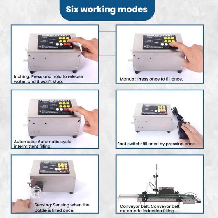 HECHEN CA10A High Flow 3.0L Automatic Small Intelligent Single Head Liquid Induction Multifunctional Quantitative Filling Machine(US Plug) - free shipping - PMc TechLife - Order now!