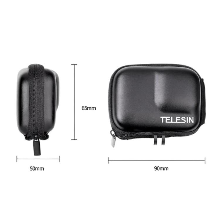 TELESIN Sports Camera Mini EVA Protective Storage Bag For GoPro HERO12 Black /11 Black /10 Black /9 Black(Black) - free shipping - PMC TechLife - Order now!