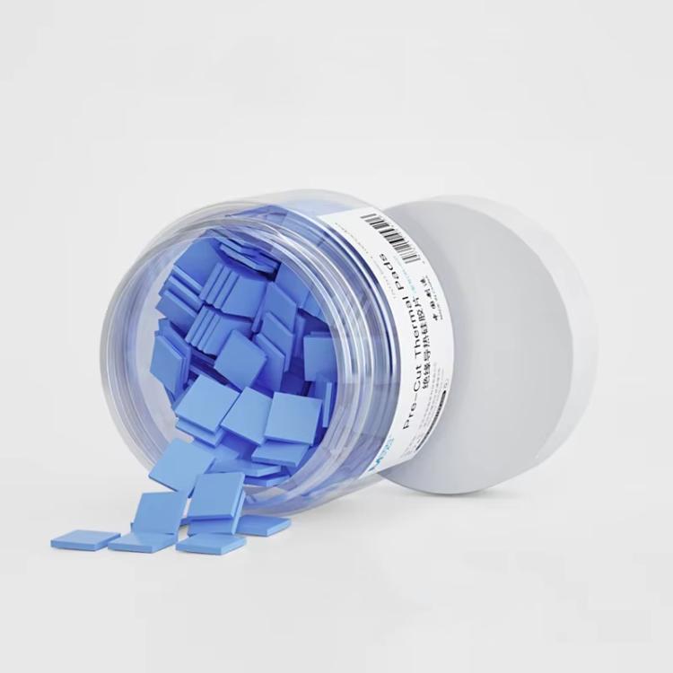 MaAnt DR-03 100pcs /Box Insulating Thermal Conductive Silicone Spacer CPU Thermal Spacer(Blue) - free shipping - PMC TechLife - Order now!