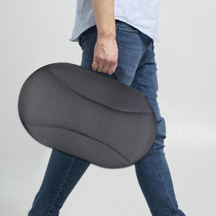 For Meta Quest 3 VR Glasses Storage Case EVA Anti-Pressure Hard Shell Storage Bag(Black) - VR Accessories by PMC TechLife | Online Shopping South Africa | PMC TechLife | Buy Now Pay Later Mobicred