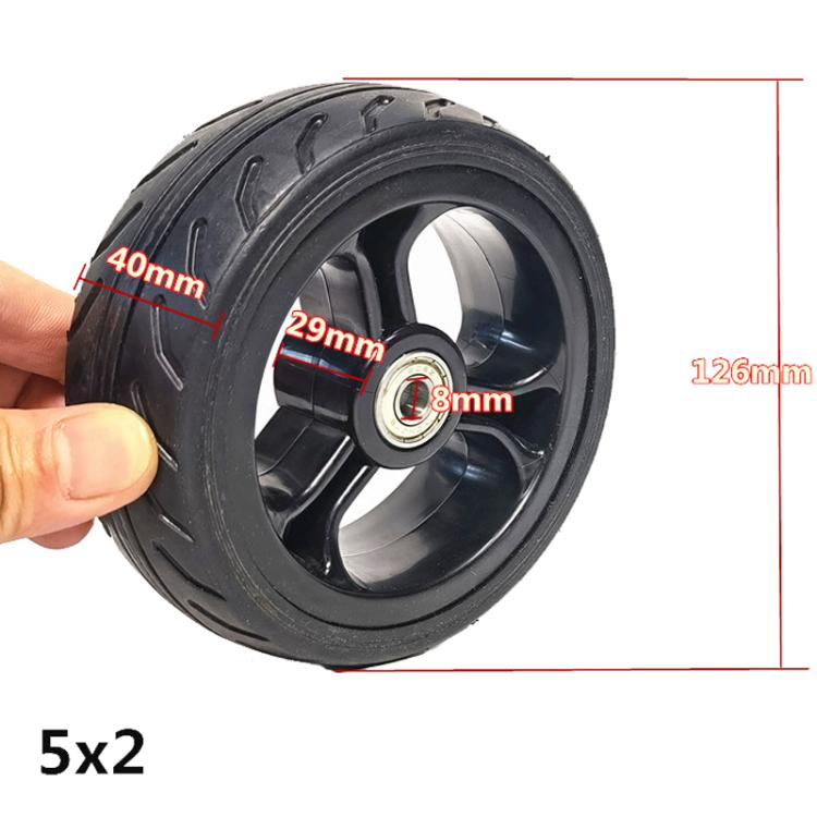 Electrical Scooter / Robot / Construction Vehicle Modified Tire Accessories, Style: 5 x 2 8mm - Accessories & Parts by PMc TechLife | Online Shopping South Africa | PMc TechLife | Buy Now Pay Later Mobicred