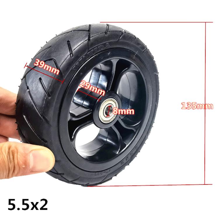 Electrical Scooter / Robot / Construction Vehicle Modified Tire Accessories, Style: 5.5 x 2 8mm - free shipping - PMc TechLife - Order now!