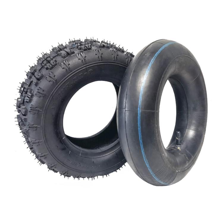 13 x 5.00-6 Beach Bike Thickened Anti-Skid Tire Accessories, Style: Curved Nozzle Inner And Outer Tire - free shipping - PMc TechLife - Order now!