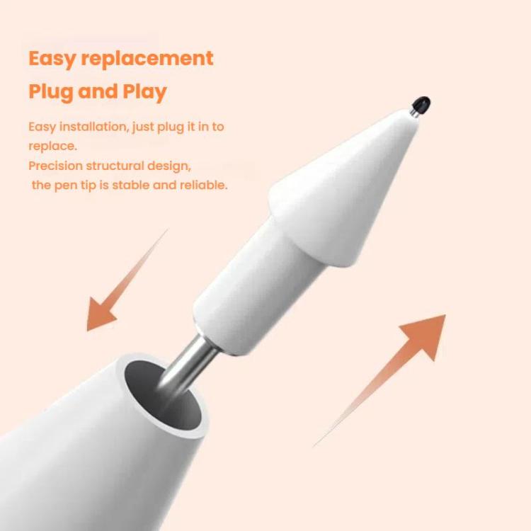 For Xiaomi Smart Pen 2nd Gen Replacement Tip Damped Needle-tip Pen Nib With 1 Circle Pen Tip Cap Transparent - Pencil Accessories by PMc TechLife | Online Shopping South Africa | PMc TechLife | Buy Now Pay Later Mobicred