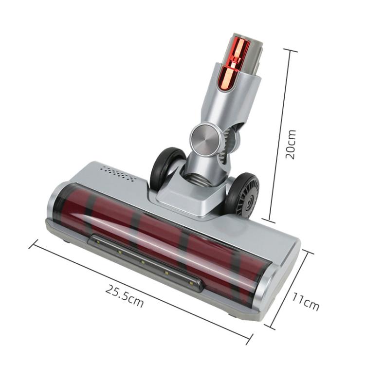 For UWANT V100 / V200 Vacuum Cleaner Soft Roller Brush Head Attachment Replacement(Red Button) - Other Accessories by PMc TechLife | Online Shopping South Africa | PMc TechLife | Buy Now Pay Later Mobicred