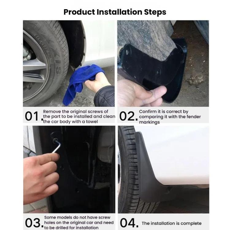 For 2018-2024 Volvo XC40 Car Tire Fender(Black) - Wheels Tires & Parts by PMc TechLife | Online Shopping South Africa | PMc TechLife | Buy Now Pay Later Mobicred