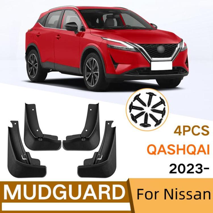 For 2023 Nissan Qashqai Car Tire Soft Rubber Mudguard(Black) - free shipping - PMc TechLife - Order now!