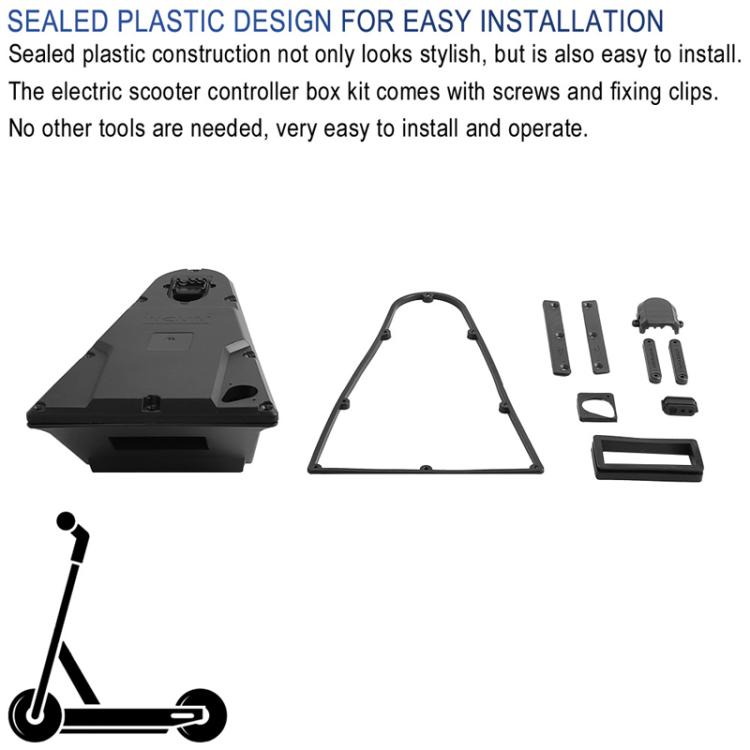 X1663 For INOKIM OXO Electrical Scooter Controller Box Accommodates Front Controller With Small / Gasket Spare Parts - free shipping - PMc TechLife - Order now!