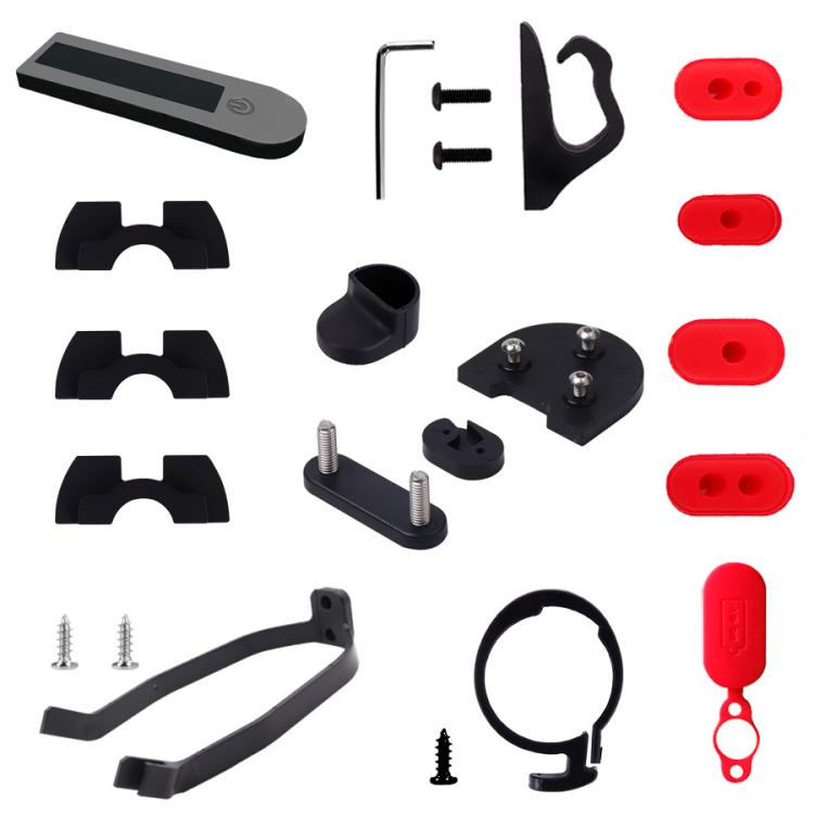 For Xiaomi M365 / M365 Pro Scooter Spare Parts Kit Replacement(Black) - free shipping - PMc TechLife - Order now!