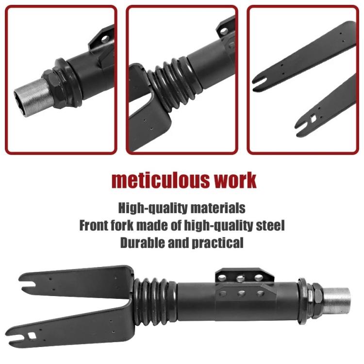 For 8-Inch Kugoo S1/S2/S3 Scooters Front Fork Assembly Replacement Suspension Part(Black) - free shipping - PMc TechLife - Order now!