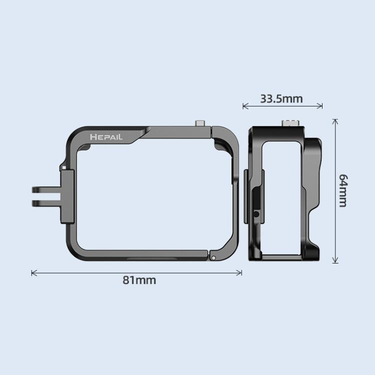 For Insta360 Ace HEPAIL AC-25 Metal Rabbit Cage Camera Frame Accessories - free shipping - PMC TechLife - Order now!