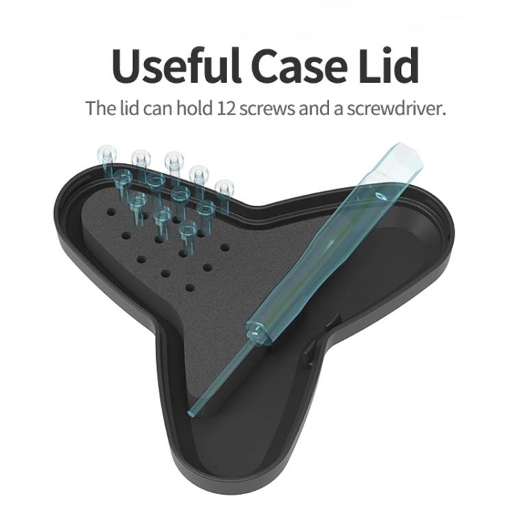 For DJI Avata 2 Sunnylife AT2-SN785 Paddle Blade Storage Box(Black) - free shipping - PMC TechLife - Order now!
