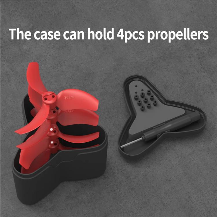 For DJI Avata 2 Sunnylife AT2-SN785 Paddle Blade Storage Box(Black) - free shipping - PMC TechLife - Order now!