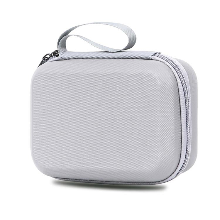 For DJI Osmo 360 Standard Combo PU Leather Carrying Case Portable Waterproof Protective Storage Bag(Gray) - free shipping - PMC TechLife - Order now!