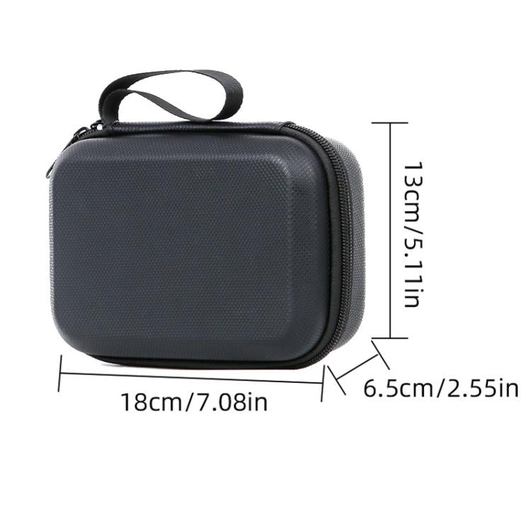 For DJI Osmo 360 Standard Combo PU Leather Carrying Case Portable Waterproof Protective Storage Bag(Gray) - free shipping - PMC TechLife - Order now!