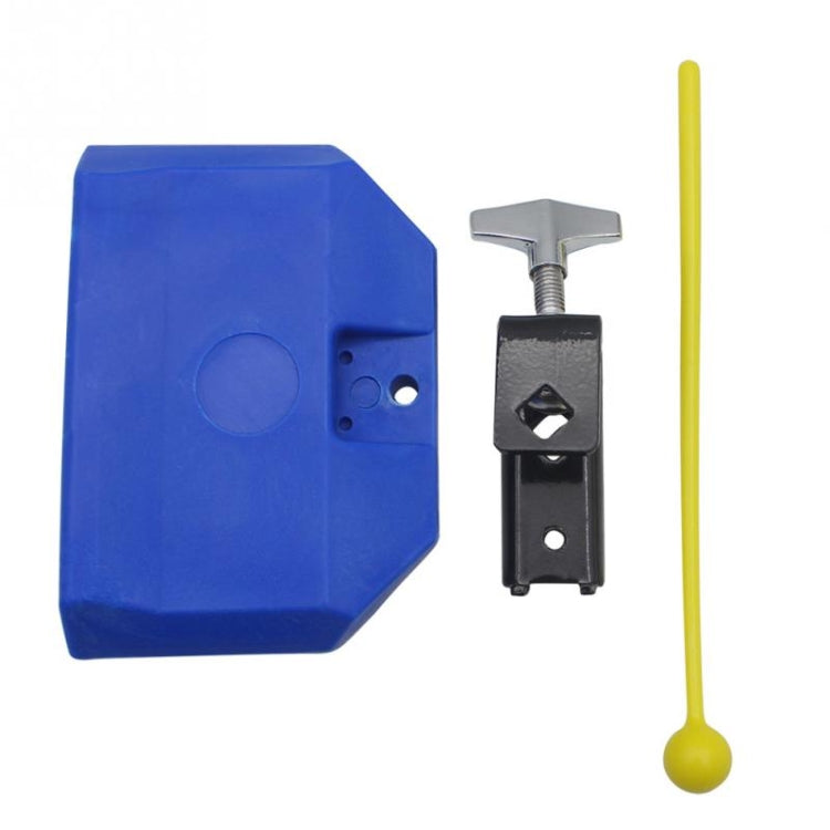 Plastic Cowbell Drum Kindergarten Teaching Aid Percussion(Blue Small) - Percussion Instruments by PMC TechLife | Online Shopping South Africa | PMC TechLife
