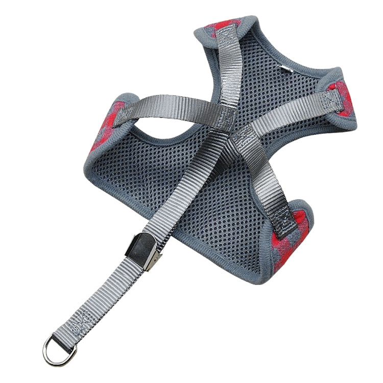 Adjustable Bow Plaid Vest Lead Pull Rope Leash for Cat Dog Pet(L) - free shipping - PMC TechLife - Order now!