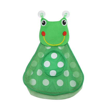 Baby Shower Bath Toys Storage Mesh Bag with Strong Suction Cups(Green) - Storage Bags by PMC Jewellery | Online Shopping South Africa | PMC Jewellery