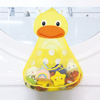 Baby Shower Bath Toys Storage Mesh Bag with Strong Suction Cups(Green) - Storage Bags by PMC Jewellery | Online Shopping South Africa | PMC Jewellery